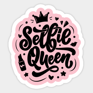 Selfie Queen Sticker